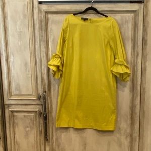 Lafayette 148 New York Lime Green Dress (L)